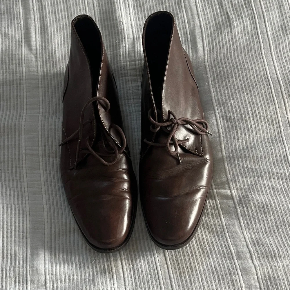 Cole Haan Dark Brown Chukka Boots